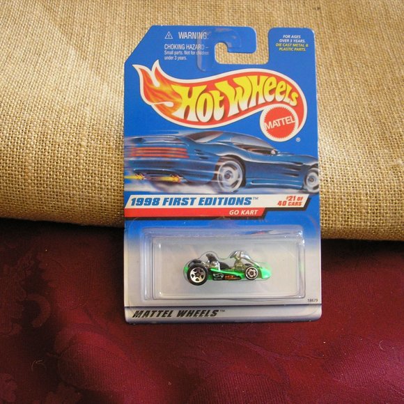 🚗 1998 Hot Wheels 1st Editions Go Kart Mint - Picture 1 of 1